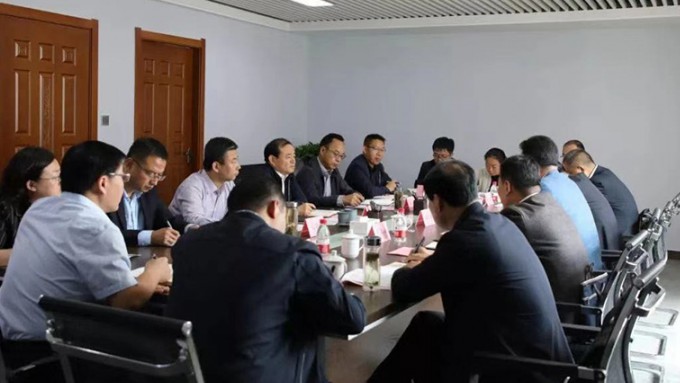 定西市市委副书记、市长戴超一行到访乐竞（中国）文旅集团