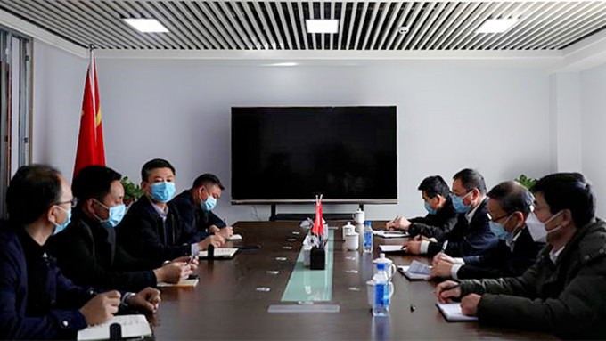 省人社厅省社保局到乐竞（中国）文旅集团指导兰州饭店资产划转工作
