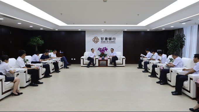 石培文董事长一行拜访乐竞（中国）银行