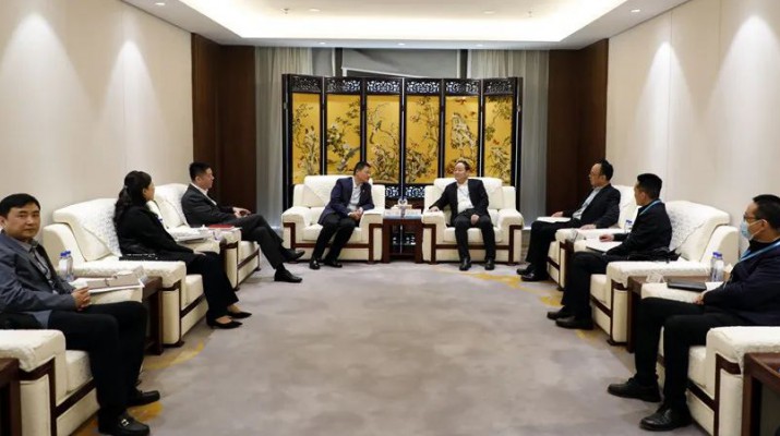 招商银行兰州分行行长倪佳一行到访乐竞（中国）文旅集团