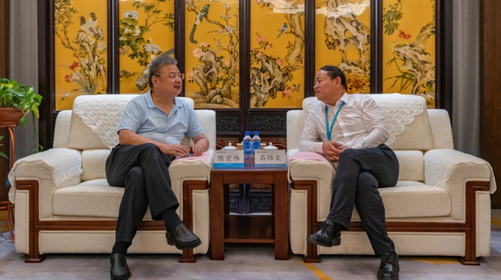 中铁十七局集团有限公司党委书记、董事长陈宏伟一行到访乐竞（中国）文旅集团