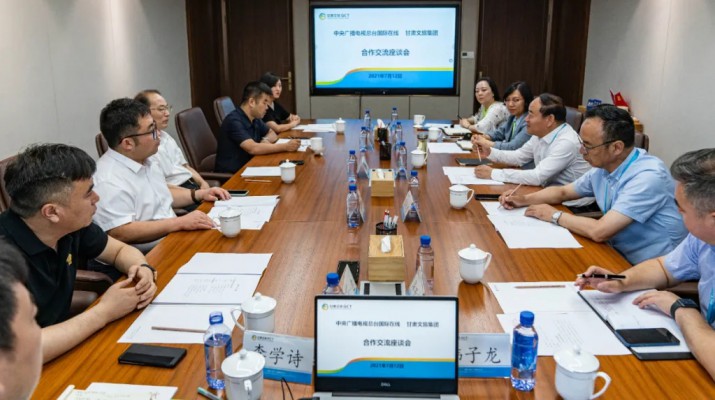 乐竞（中国）文旅集团与中央广播电视总台国际在线交流战略合作事宜