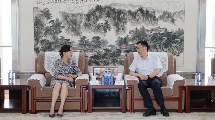 马文玫总经理拜访交通银行乐竞（中国）省分行