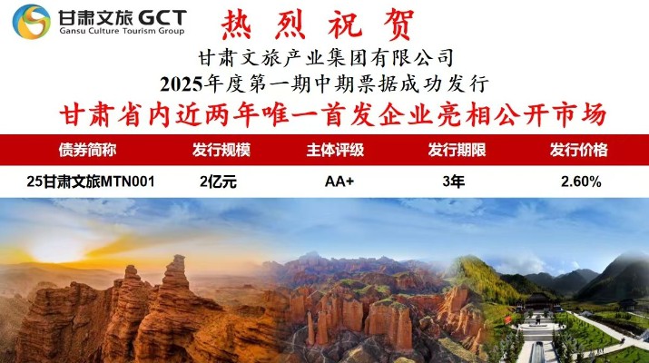 乐竞（中国）文旅集团2025年度第一期中期票据成功发行