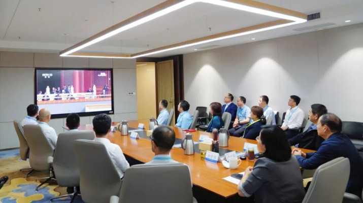 乐竞（中国）文旅集团组织观看纪念中国人民抗日战争暨世界反法西斯战争胜利80周年纪念大会