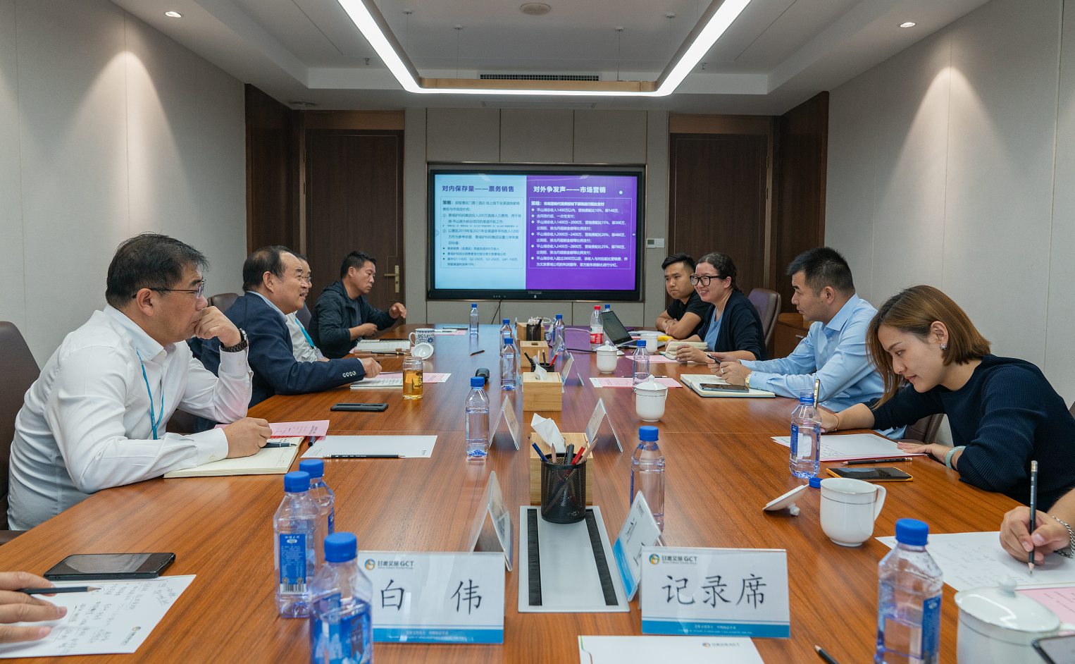 景域驴妈妈集团相关负责人一行到访乐竞（中国）文旅集团